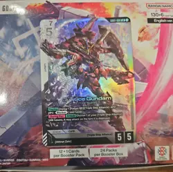 Justice Gundam - Newtype Rising #GD01-066 LR - NM Holo Foil Gundam Card Game - Image 1