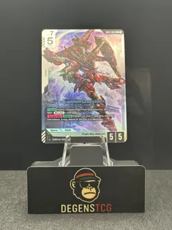 Justice Gundam - Newtype Rising #GD01-066 LR - NM Holo Foil Gundam Card Game - Image 1