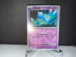 2025 Pokemon TCG Frillish 044 S&V White Flare Reverse Holo Card NM+ - Image 1