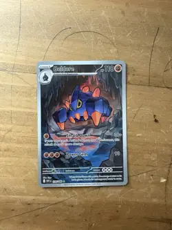Pokemon TCG Boldore 128/086 2025 White Flare Illustration Rare Card - NM - Image 1