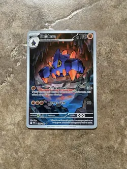 Pokemon TCG Boldore 128/086 2025 White Flare Illustration Rare Card - NM - Image 1