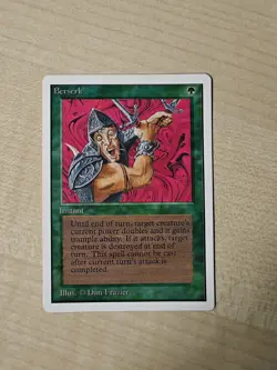 MTG Berserk Unlimited LP+/NM- - Image 1
