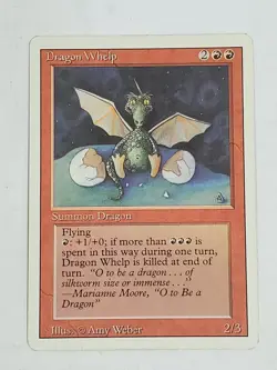 MTG Dragon Whelp (Revised/Red/U) - BGM - Image 1