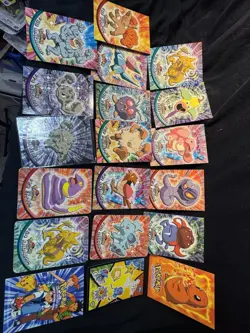 Pokemon Tops Trading Cards 1998/1999 19 Card Lot (1 Holo) 🔥 RARE vintage - Image 1