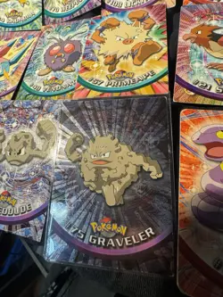 Pokemon Tops Trading Cards 1998/1999 19 Card Lot (1 Holo) 🔥 RARE vintage - Image 2