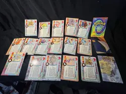 Pokemon Tops Trading Cards 1998/1999 19 Card Lot (1 Holo) 🔥 RARE vintage - Image 3