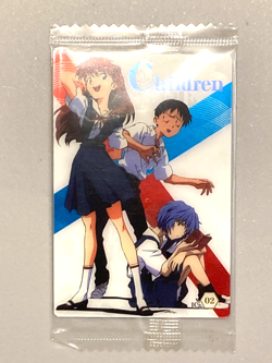 Rei Asuka Shinji - IC-02 - Neon Genesis Evangelion Wafer Sealed Card Japanese - Image 1