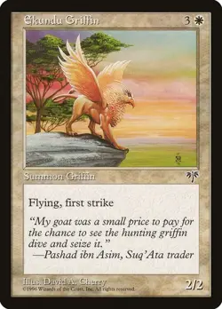 Ekundu Griffin Mirage MTG - Image 1
