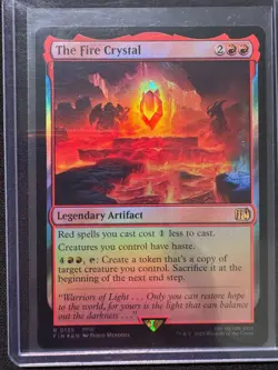 The Fire Crystal (FOIL) - NM - MTG FINAL FANTASY - Image 1