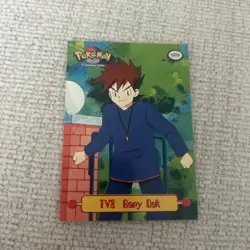 Gary Oak TV8 Non Holo 1999 Pokemon Topps TV Animation Edition Puzzle Card NM - Image 1