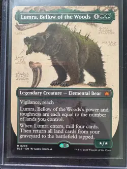 Lumra, Bellow of the Woods (Showcase 293) - NM - MTG - BLOOMBURROW - Image 1