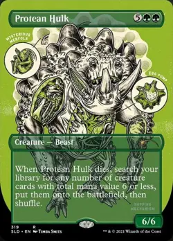 MTG English Protean Hulk NM Normal Secret Lair - Image 1