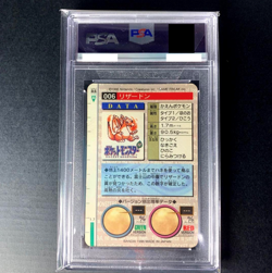 PSA 7 Charizard Prism Green Bandai Carddass Holo Pokemon Card Japanese 1996 - Image 2