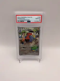 2024 POKEMON TWM EN-TWILIGHT MASQUERADE ILLUSTRATION RARE #182 PROBOPASS PSA 10 - Image 1