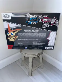 Pokemon TCG Unova Victini Illustration Collection Box Black Bolt White Flare - Image 2