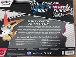 Pokemon TCG Unova Victini Illustration Collection Box Black Bolt White Flare - Image 2