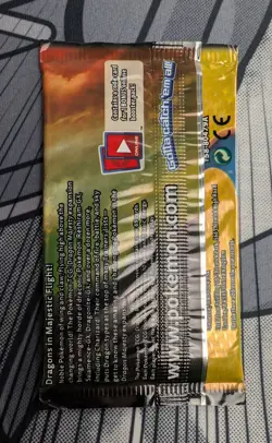 Pokemon TCG Dragon Majesty Booster Pack Sealed Charizard Art - Image 2