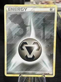 Pokemon Metal Energy (Basic) 122/123 Steelix Heartgold & Soulsilver TCG LP - Image 1