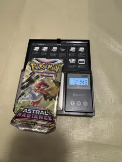 21.43g HEAVY Pokemon TCG - Astral Radiance 2022 Booster Pack Sealed - Image 1