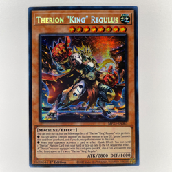 MISPRINT THERION KING REGULUS MP23-EN063 PRISMATIC SECRET RARE NM YUGIOH - Image 1