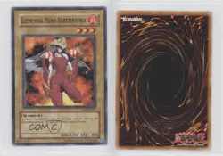 Elemental HERO Burstinatrix YuGiOh The Lost Millenium #TLM-EN002 2005 0xr2 - Image 3