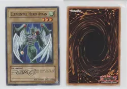 Elemental HERO Avian YuGiOh The Lost Millenium #TLM-EN001 2005 0ms5 - Image 3
