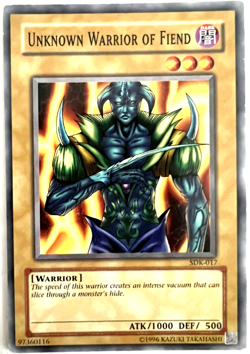 YuGiOh! - Unknown Warrior of Fiend - Common - Image 1