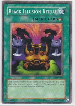 M) Yugioh - Konami - Yu-Gi-Uh! - Black Illusion Ritual - SDP-038 - Trading Card - Image 1