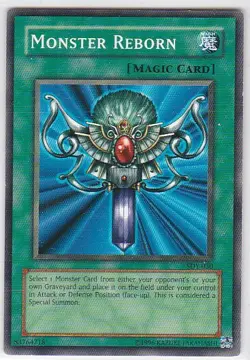 M) Yugioh - Konami - Yu-Gi-Uh! - Monster Reborn - SDY-030 - Trading Card - Image 1