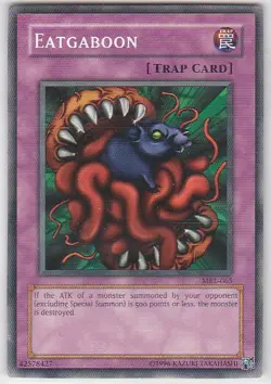 GS) Yugioh - Konami - Yu-Gi-Uh! - Eatgaboon - MRL-065 - Trading Card - Image 1
