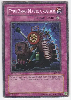 Yugioh - Konami - Yu-Gi-Uh! - Type Zero Magic Crusher - PSV-074 - Trading Card - Image 1