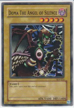 M) Yugioh - Konami - Yu-Gi-Uh! - Doma The Angel of Silence - SDY-015 - Card - Image 1