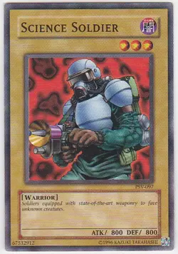 M) Yugioh - Konami - Yu-Gi-Uh! - Science Soldier - PSV-097 - Trading Card - Image 1