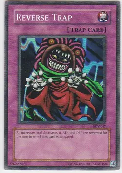 M) Yugioh - Konami - Yu-Gi-Uh! - Reverse Trap - SDY-047 - Trading Card - Image 1