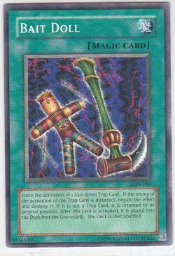 M) Yugioh - Konami - Yu-Gi-Uh! - Bait Doll - LON-096 - Trading Card - Image 1