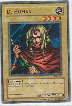 M) Yugioh - Konami - Yu-Gi-Uh! - D. Human - SDK-030 - Trading Card - Image 1