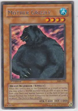 GS) Yugioh - Konami - Yu-Gi-Uh! - Mother Grizzly - MRL-090 - Trading Card - Image 1
