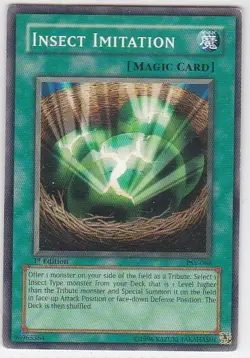 Yugioh - Konami - Yu-Gi-Uh! - Insect Imitation - PSV-068 - Trading Card - Image 1