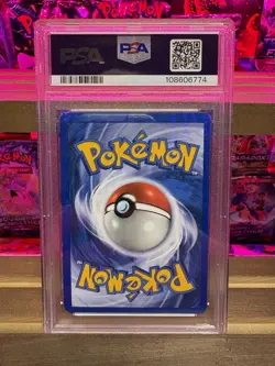 2001 Pokemon Neo Revelation Double Holo Error Card #65 Shining Gyarados PSA 4 - Image 2