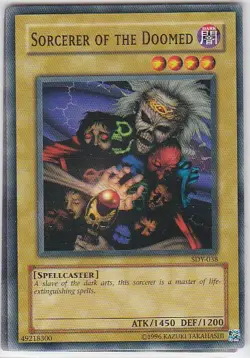 M) Yugioh - Konami - Yu-Gi-Uh! -Sorcerer of the Doomed - SDY-038 - Trading Card - Image 1