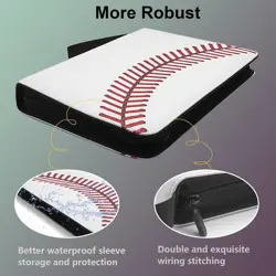 Card Binder-9 Pocket,trading card binder 50 Removable Sleeves,900 Pockets Card H - Image 3