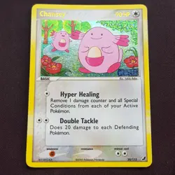 Chansey 20/115 Reverse Holo Rare💎NEAR MINT💎EX Unseen Forces Pokemon Card TCG - Image 1