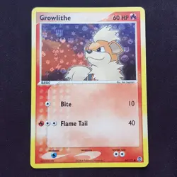 Growlithe 64/112 HOLO Rare💯MINT💯EX FireRed & LeafGreen Pokemon Card TCG - Image 1