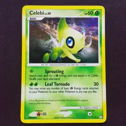 Celebi 7/123 HOLO Rare💎NEAR MINT💎Mysterious Treasures Pokemon Card TCG - Image 1