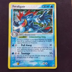 Feraligatr 4/115 HOLO Rare💯MINT💯EX Unseen Forces Pokemon Card TCG - Image 1