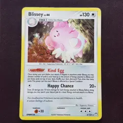 Blissey 5/123 HOLO Rare✨EXCELLENT✨Mysterious Treasures Pokemon Card TCG - Image 1