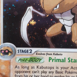 Kabutops 10/108 HOLO SWIRL Rare💯MINT💯EX Power Keepers Pokemon Card TCG - Image 2