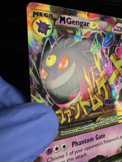 Pokemon M Gengar EX Card 121/119 Mega Secret Rare XY Phantom Forces LP - Image 4