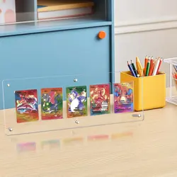 16" Acrylic 5-Card Display Frame aE“ For Trading Cards, PSA Graded Cards, Sport - Image 4
