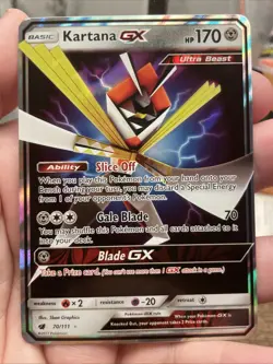 Kartana GX Crimson Invasion Holo Ultra Rare Card 70/111 Near Mint FREE SHIPPING! - Image 1